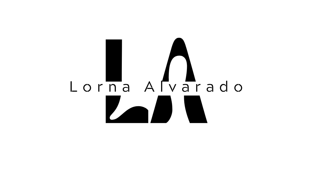 Business card concept B front, monogram layout